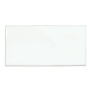 3x6 Astoria White Glossy Ceramic Wall Tile