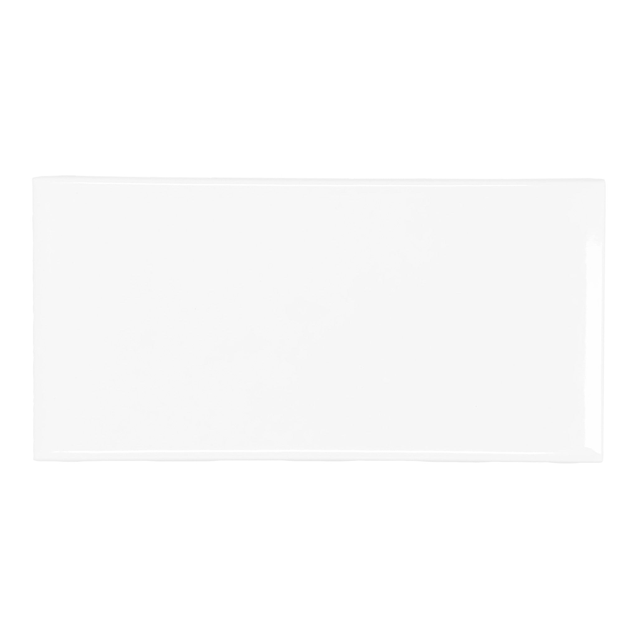 3x6 BG White Ice Glossy Ceramic Wall Tile
