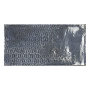 6x12 Iris Azul Porcelian Polished Tile Final Sale