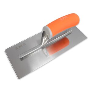 11 x 4.5 inch V-notch tile trowel