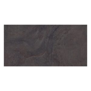 12x24 Geology Stone Black Porcelain Polished Tile (36 CT/PA)