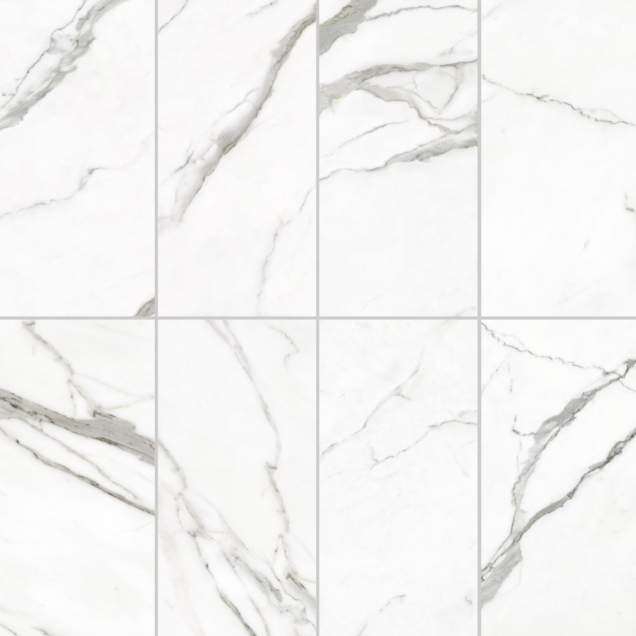 12x24 Milano Bianco matte porcelain tile detail