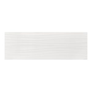 12x36 Element Wavy White Glazed Ceramic Wall Tile (60 CT/PA)