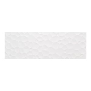 12x36 Hades Bubble Decor White Glazed Ceramic Wall Tile