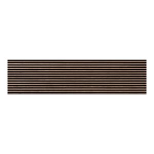 24x102 Walnut Veneered Slat Acoustic Wall Panel (600x2600 mm)