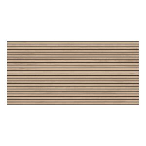 24x48 Bamboo Sagano Almond Dark Line matte porcelain tile
