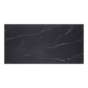 24x48 Marquina Black Marble Slate Porcelain Matte Tile (12mm) (26 CT/PA)
