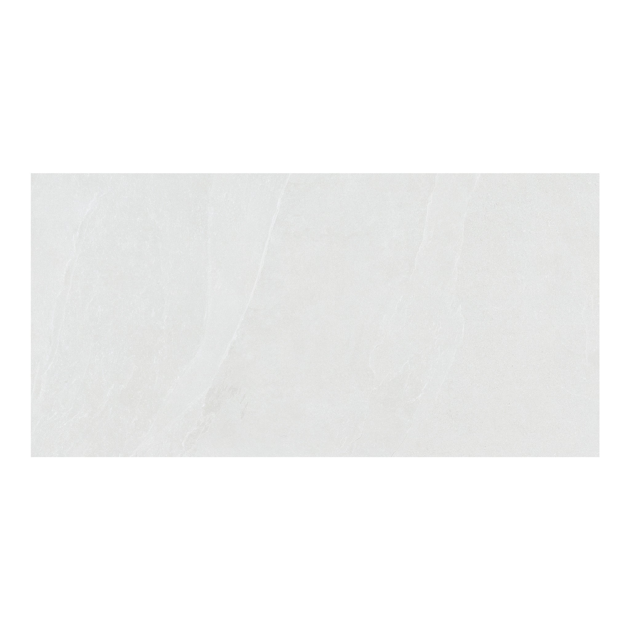 24x48 Rock Stone Light Grey Matte Porcelain Tile