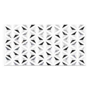 24x48 Nordic Vertex Noir Porcelain Glazed Tile (30 CT/PA)