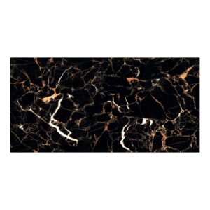 24x48 Galaxy Black Polished Porcelain Tile