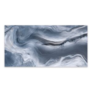 24x48 Watercolor Marine Polished Porcelain Tile