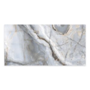 24x48 Eunoia Blue Polished Porcelain Tile