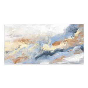 24x48 Blue Impression Polished Porcelain Tile