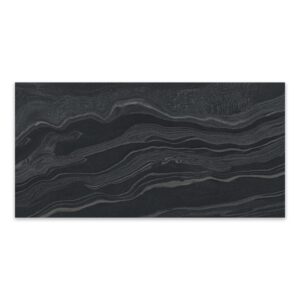 24x48 Mont-Ras Black Porcelain Polished Tile (32CT/PA)