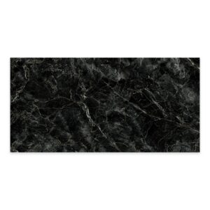 30x60 Saint Laurent Black Gold polished porcelain slab