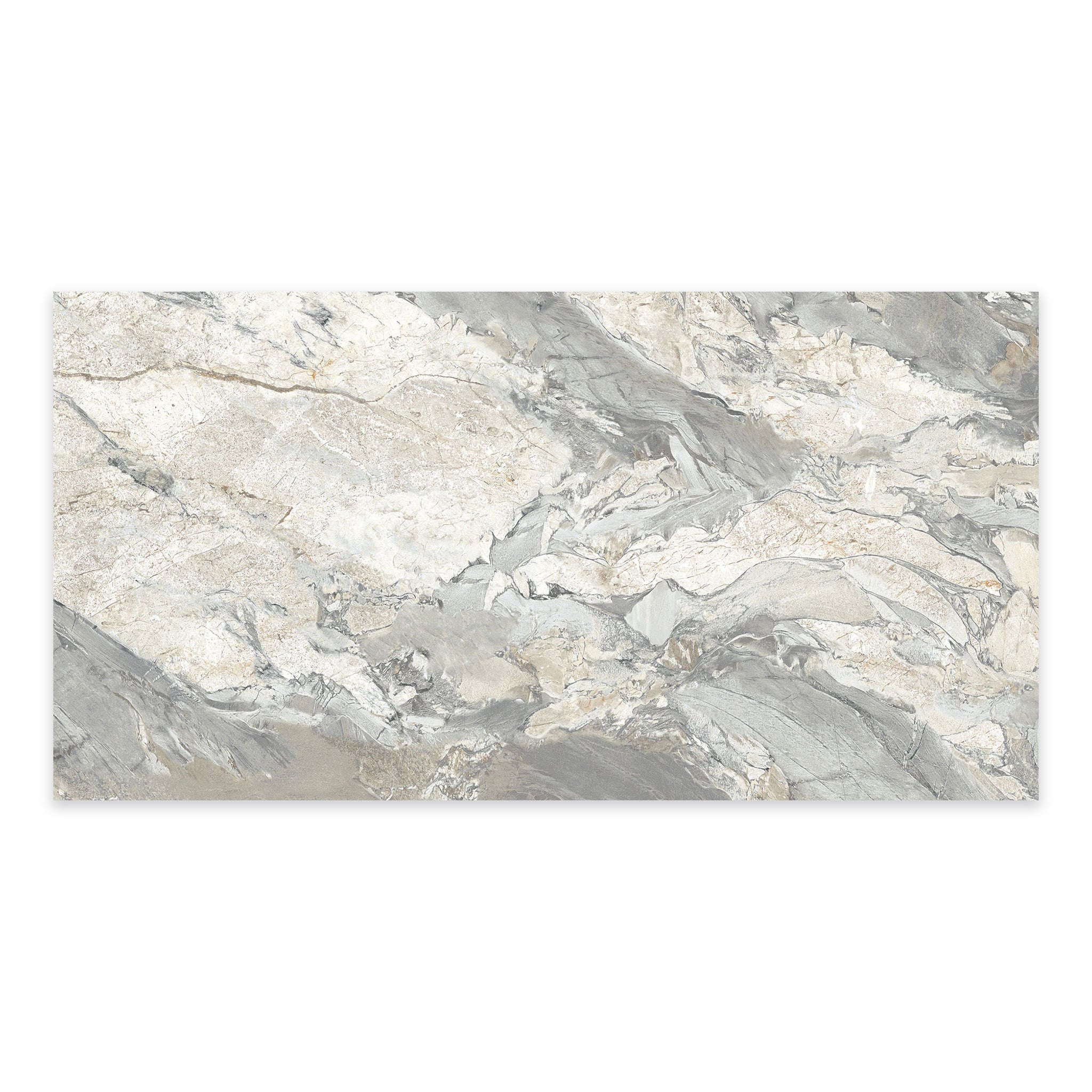 30x60 Roman Stone Impression polished porcelain slab