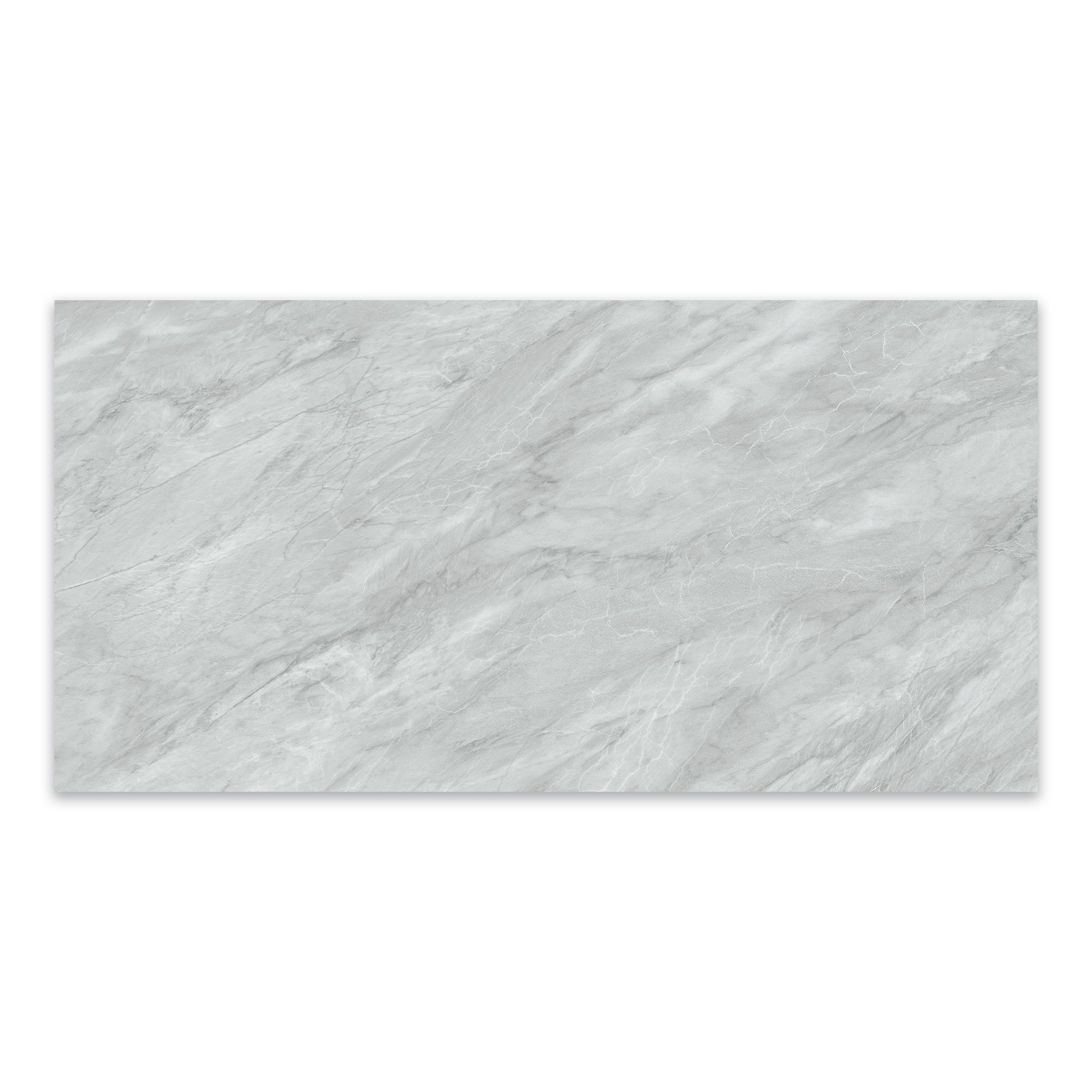 36x72 Nordic Grey polished porcelain slab