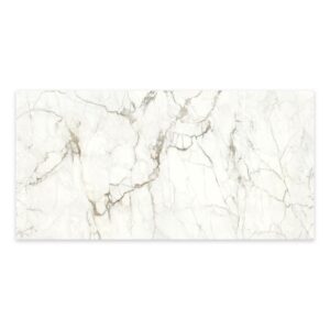 6mm 63x126 Statuario Gold Porcelain Polished Slab Final Sale