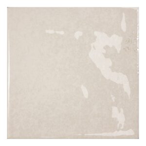 6x6 Carmen Beige Glossy Porcelain Tile