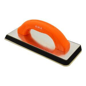 9x4 rubber float with aluminium backing plate