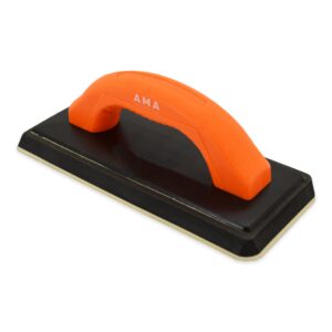 9x4 rubber float with PP backing plate