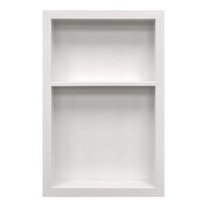 15x24 Shower Niche Thassos white Engineered Stone