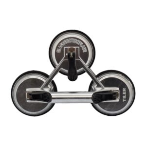 Triple plate aluminium suction cup