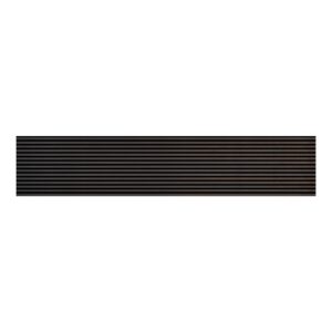 24x118 Smoked Oak Veneered Slat Acoustic Wall Panel (600x3000 mm)