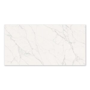 10.5mm 36x72 Ascot White Polished Porcelain Slab Final Sale