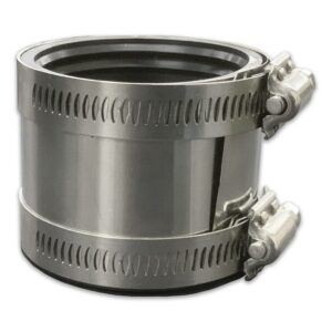 NDR linear shower drain coupler