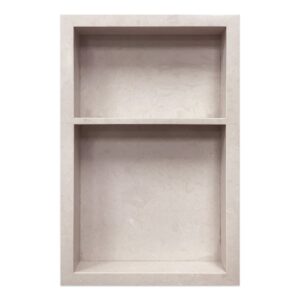 15x24 Shower Niche Moon Beige Engineered Stone (PX0731)