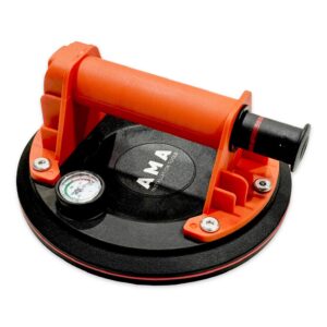 8 inch manual vacuum suction cup with pressure gauge