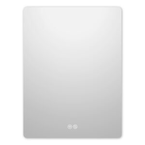 23.6"x31.5" Rectangle Round Corner Frameless Wall Mirror (WxH: 60x80cm)