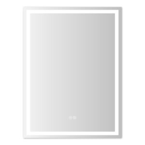 23.6"x31.5" Rectangle Frameless Wall Mirror (Size WxH: 60x80cm)