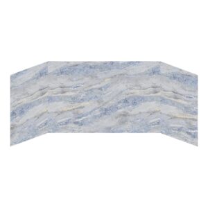 60"x32"x84" (WxDxH) Imperial Blue Shower Wall Panel Set -KDP3306